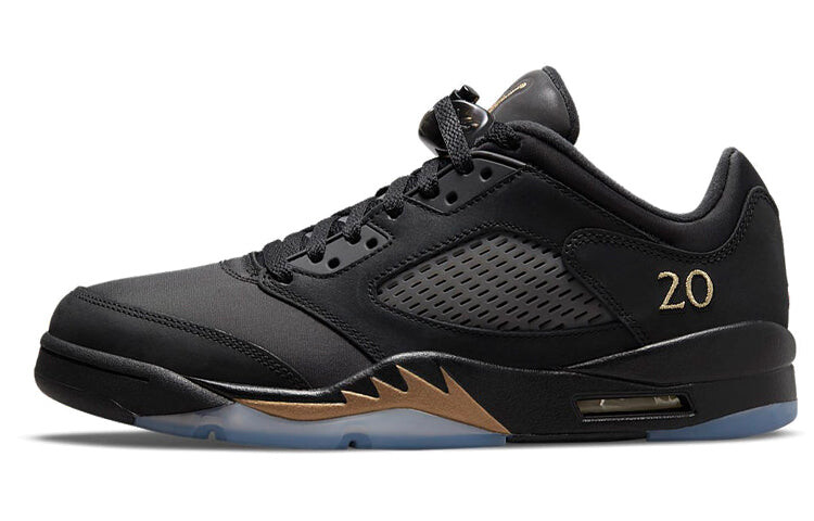 

Кроссовки Jordan Air Jordan 5 Retro Low Wings Class 2020-21, черный / золотой