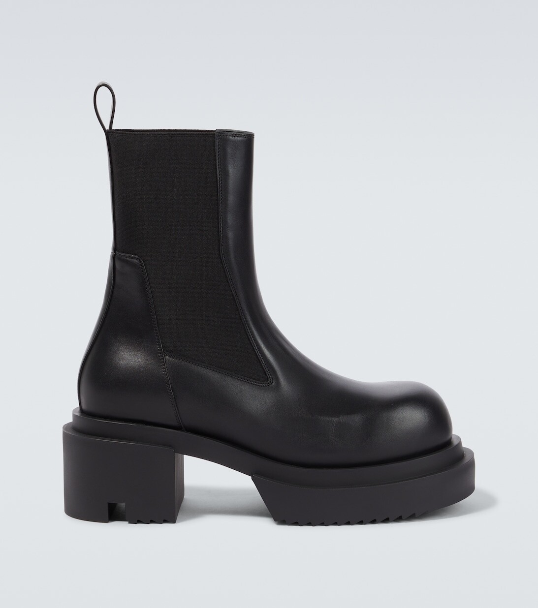 

Кожаные ботильоны Rick Owens, черный