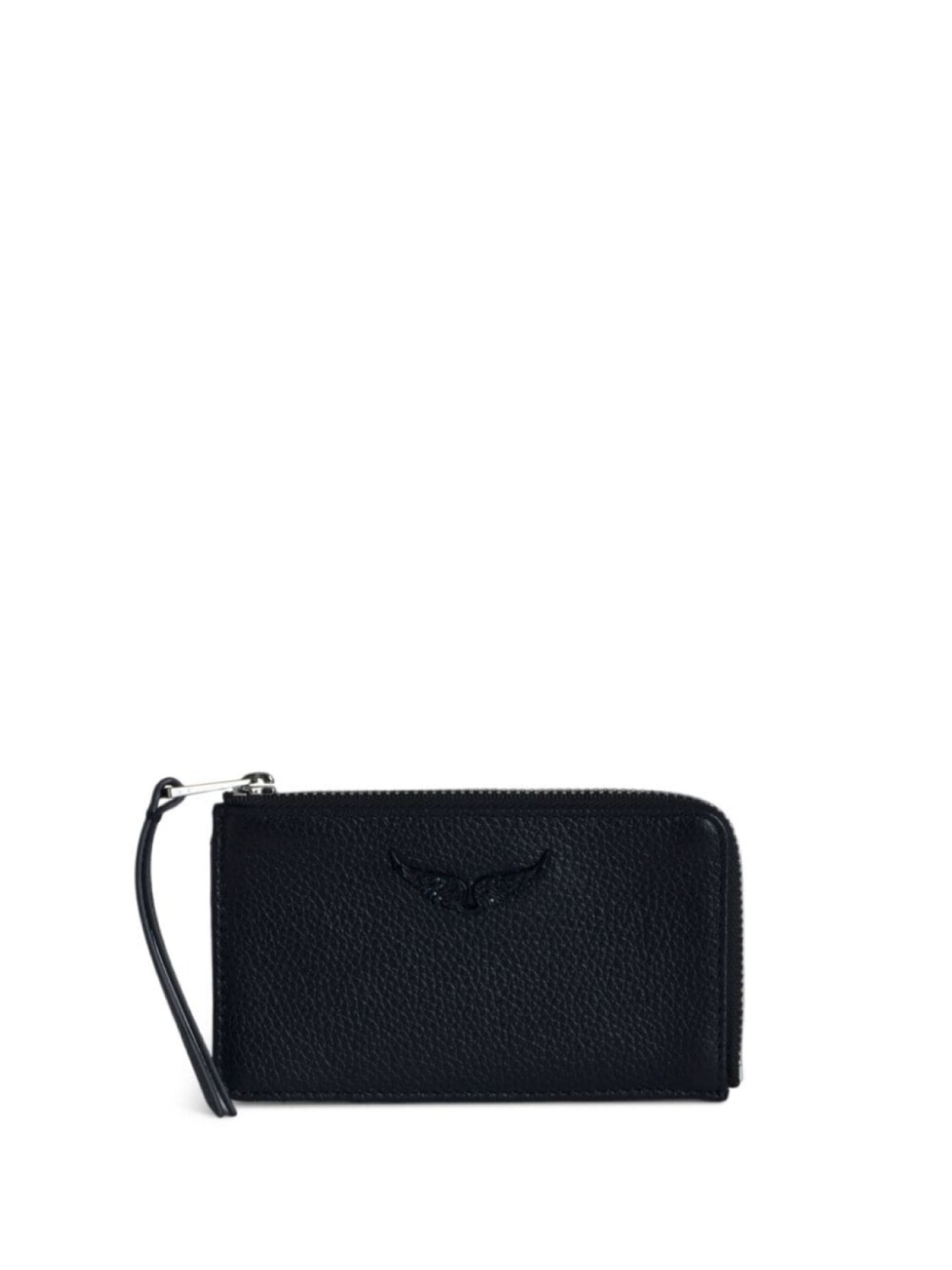 

Zadig&Voltaire картхолдер с декором Wings, черный