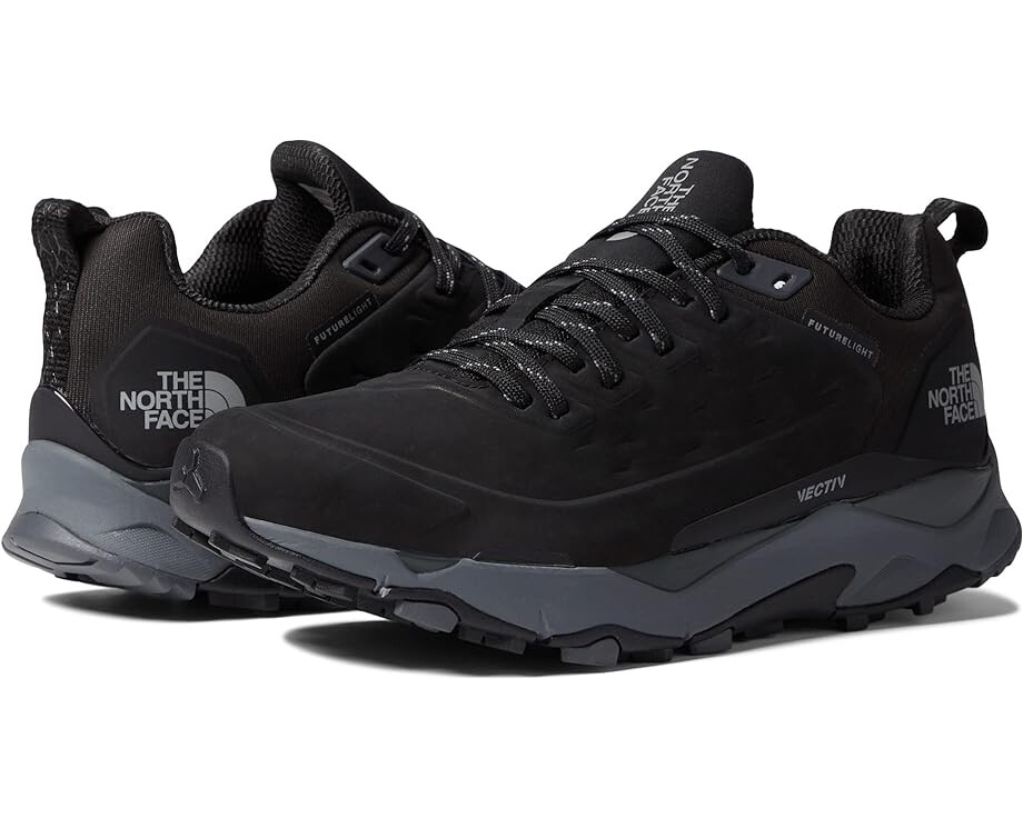 

Походные ботинки The North Face Vectiv Exploris Futurelight Leather, цвет TNF Black/Zinc Grey