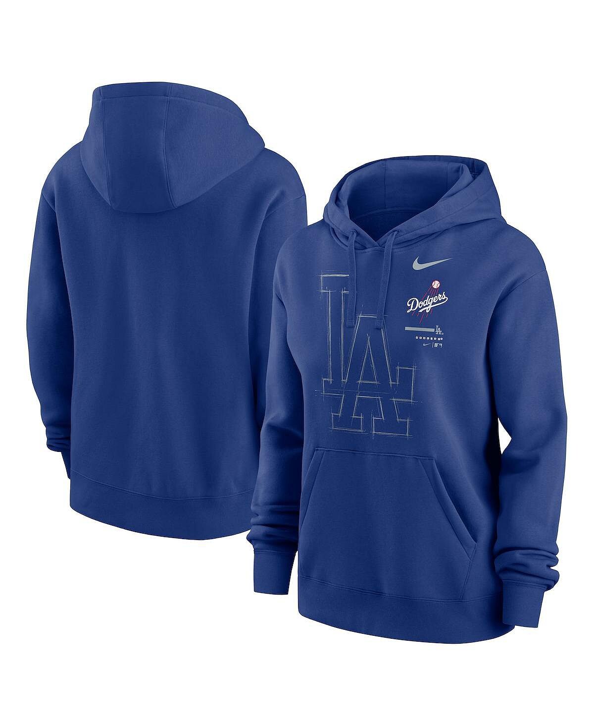 

Женский пуловер с капюшоном Royal Los Angeles Dodgers Big Game Nike