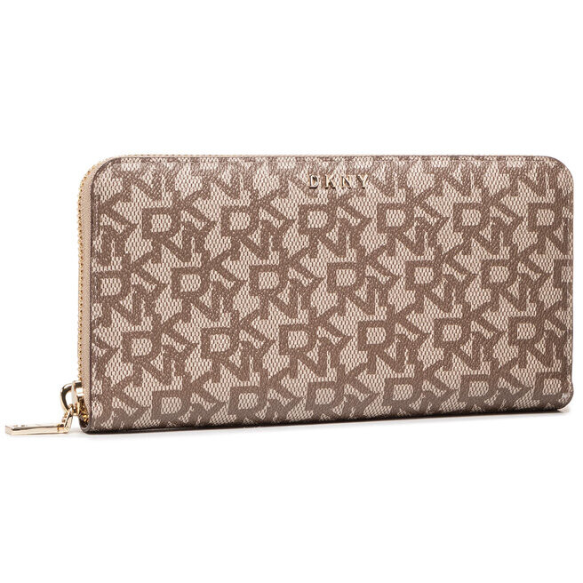 

Кошелек DKNY Bryant-NewZip Arou, бежевый