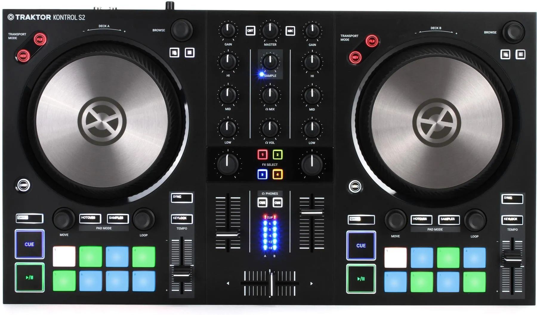 цена 2-канальный DJ-контроллер Native Instruments Traktor Kontrol S2 MK3