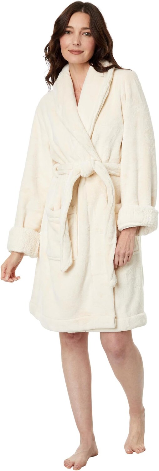 

Халат Wicked Plush Mid Length Robe L.L.Bean, цвет Cream