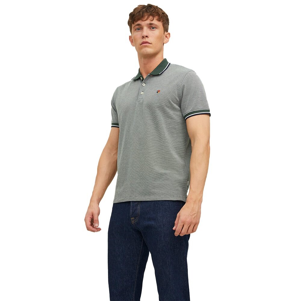 

Поло Jack & Jones Bluwin Regular Fit, зеленый