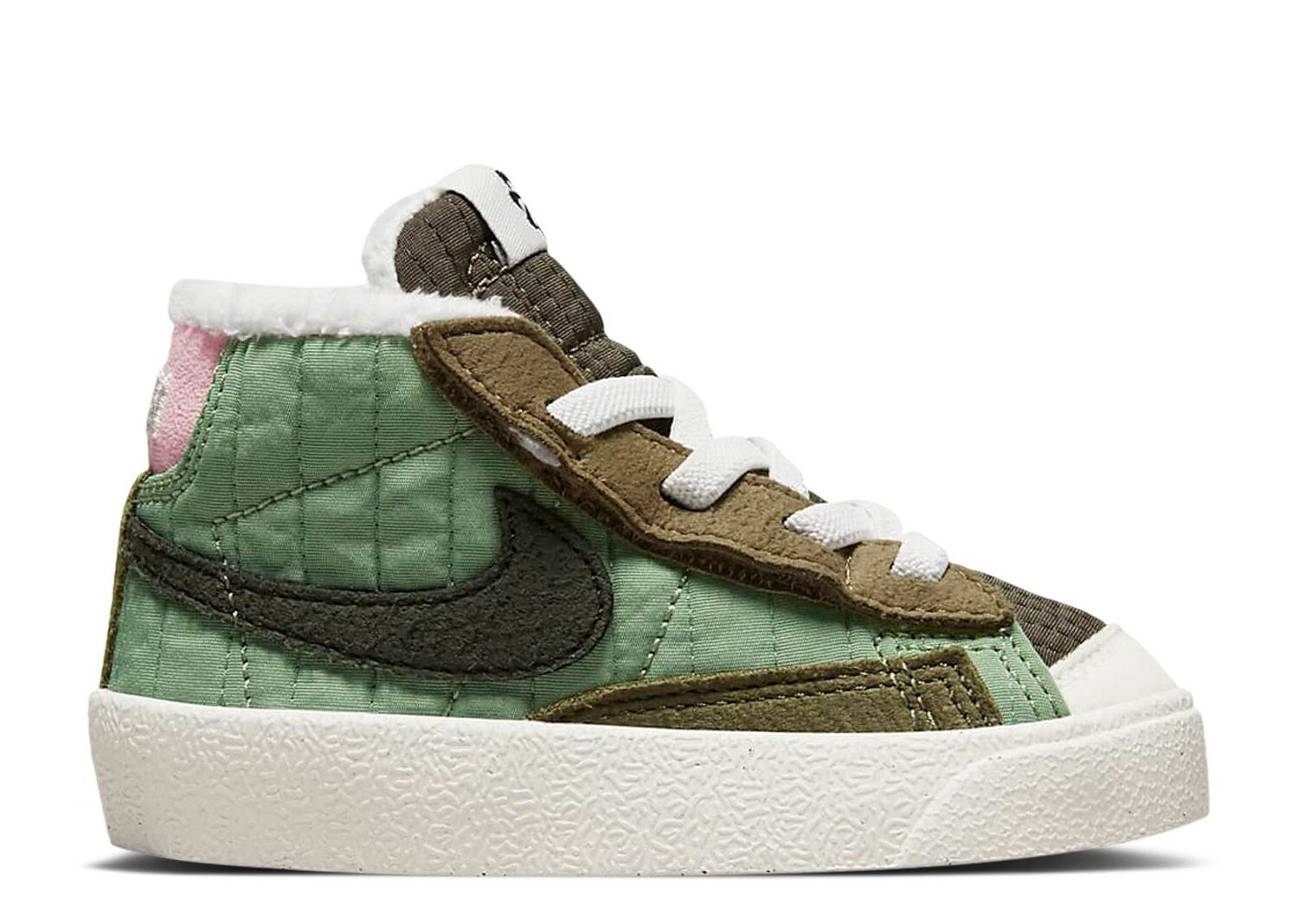 

Кроссовки Nike Blazer Mid '77 Td 'Oil Green', зеленый