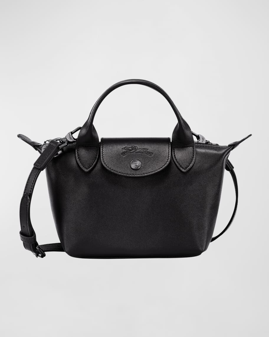 

Кожаная сумка Le Pliage Cuir XS с ручкой сверху Longchamp