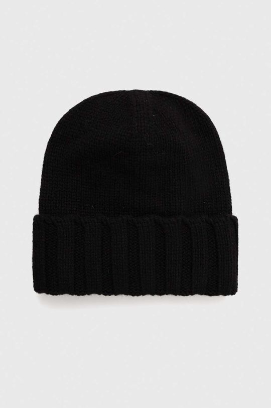 Кашемировая шапка Emporio Armani, черный шляпа emporio armani размер m черный