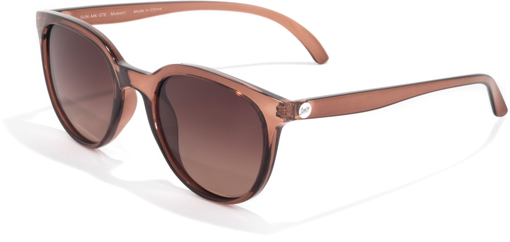 цена Поляризованные солнцезащитные очки Makani Sunski, коричневый