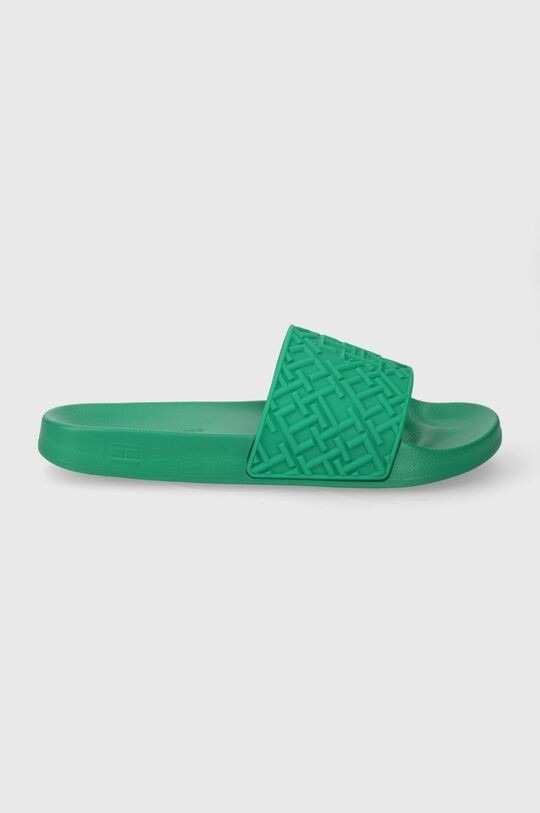 

Шлепанцы TH MONOGRAM POOL SLIDE Tommy Hilfiger, зеленый