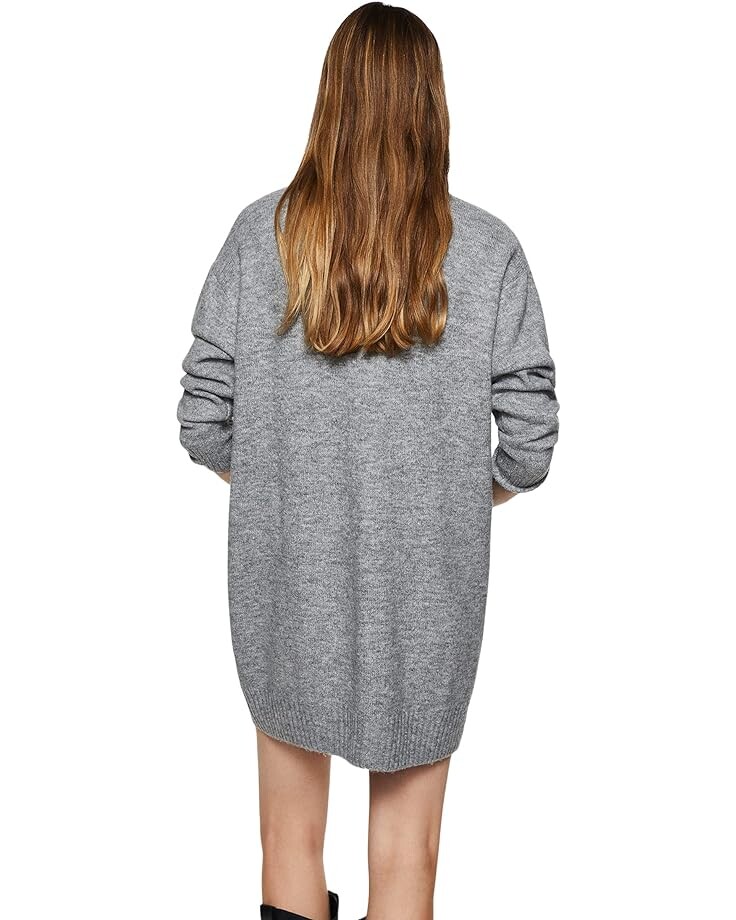 

Платье MANGO Taldora Dress, серый