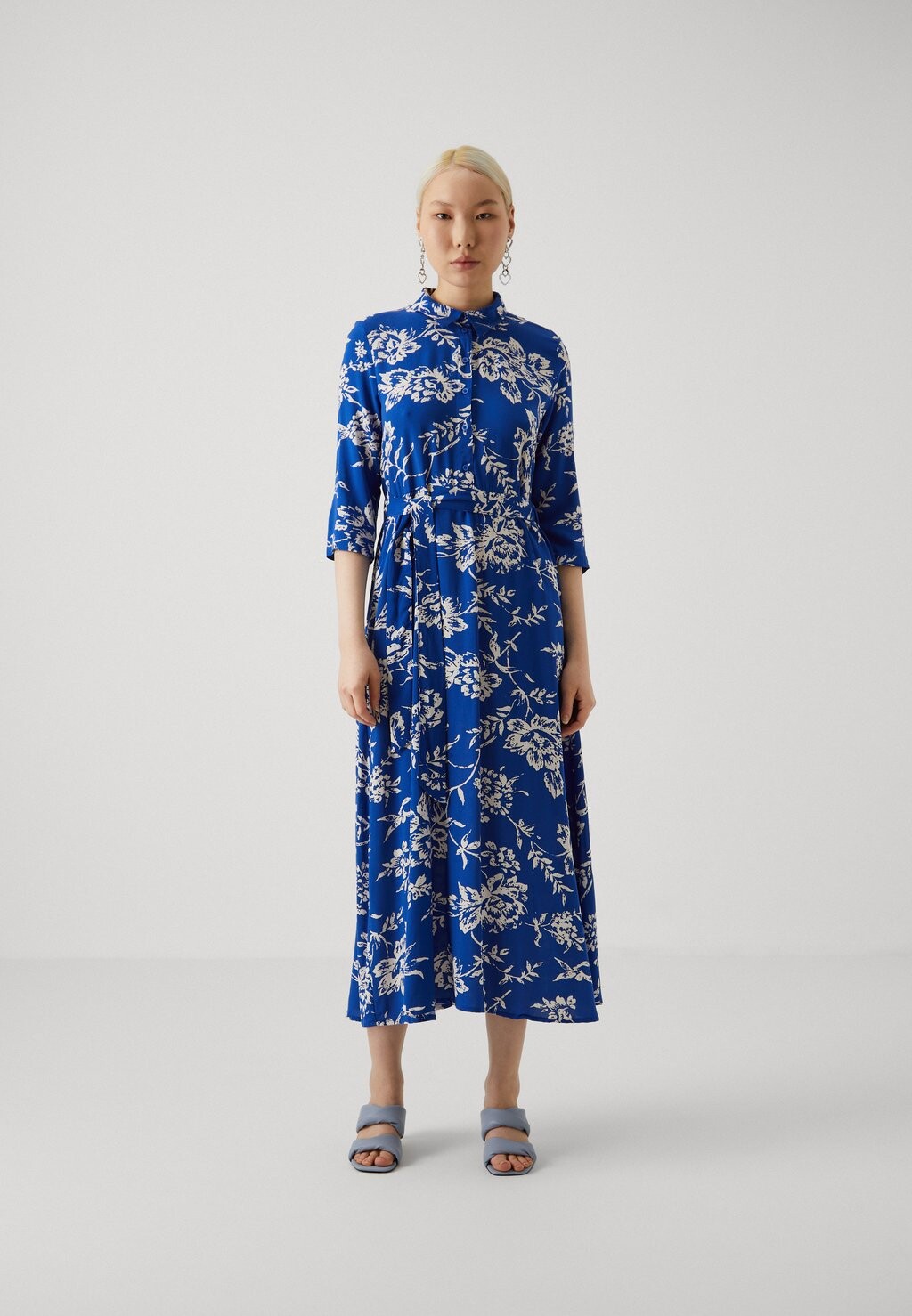 

Платье-блузка JDYSTARR LIFE 3/4 DRESS, цвет surf the web/tapioca
