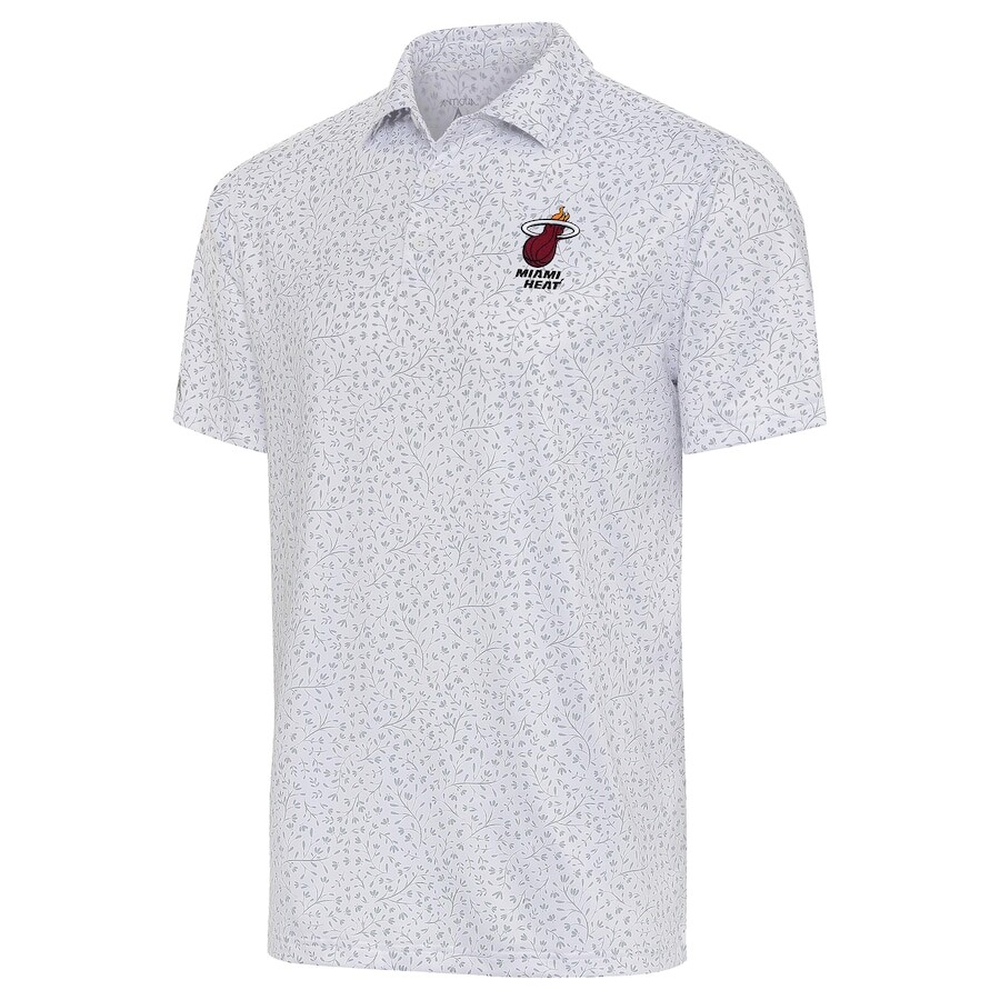 

Поло с коротким рукавом Antigua Miami Heat, белый