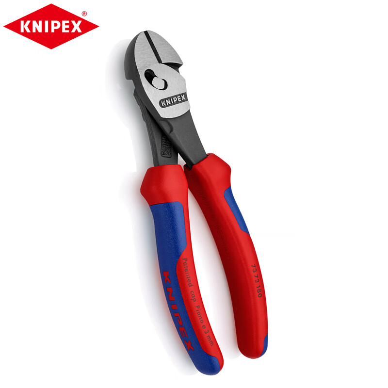 KNIPEX 73 72 180 сверхэкономичные диагональные плоскогубцы Немецкие срезные клещи для тяжелых условий работы 7372180