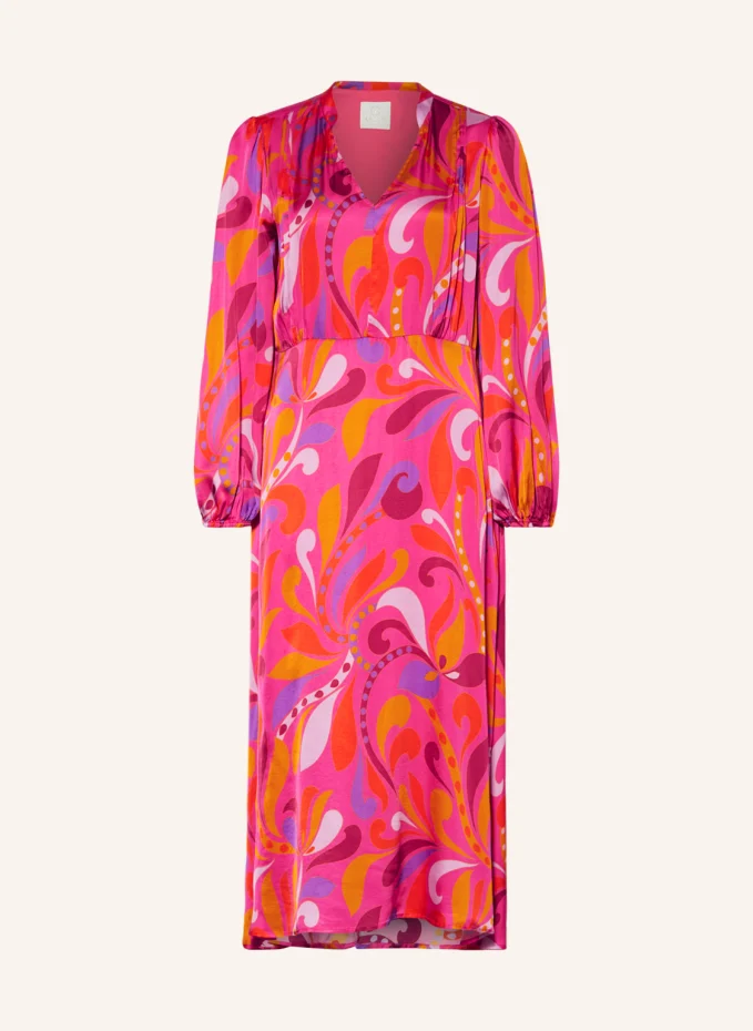 Атласное платье Catnoir, фиолетовый платье catnoir лен размер 36 розовый