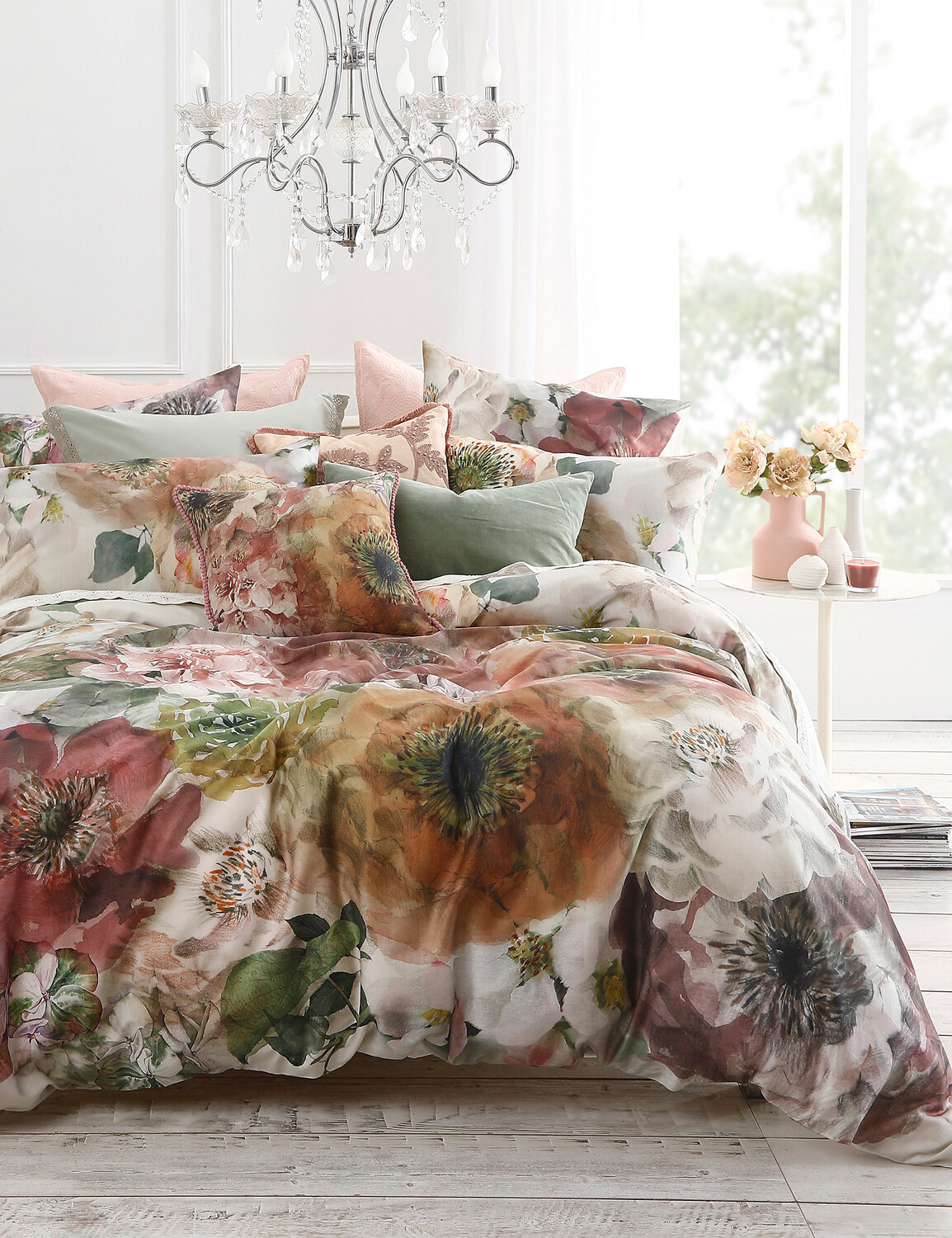 

Комплект постельного белья Arlette из чистого хлопка MM Linen, мульти