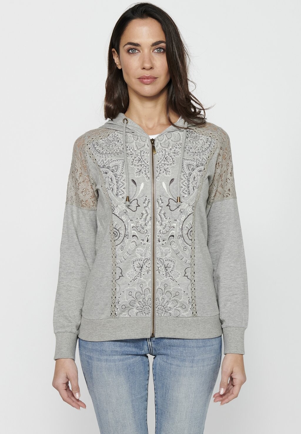 

Толстовка Koroshi, цвет gris claro vigoré light grey vigoré