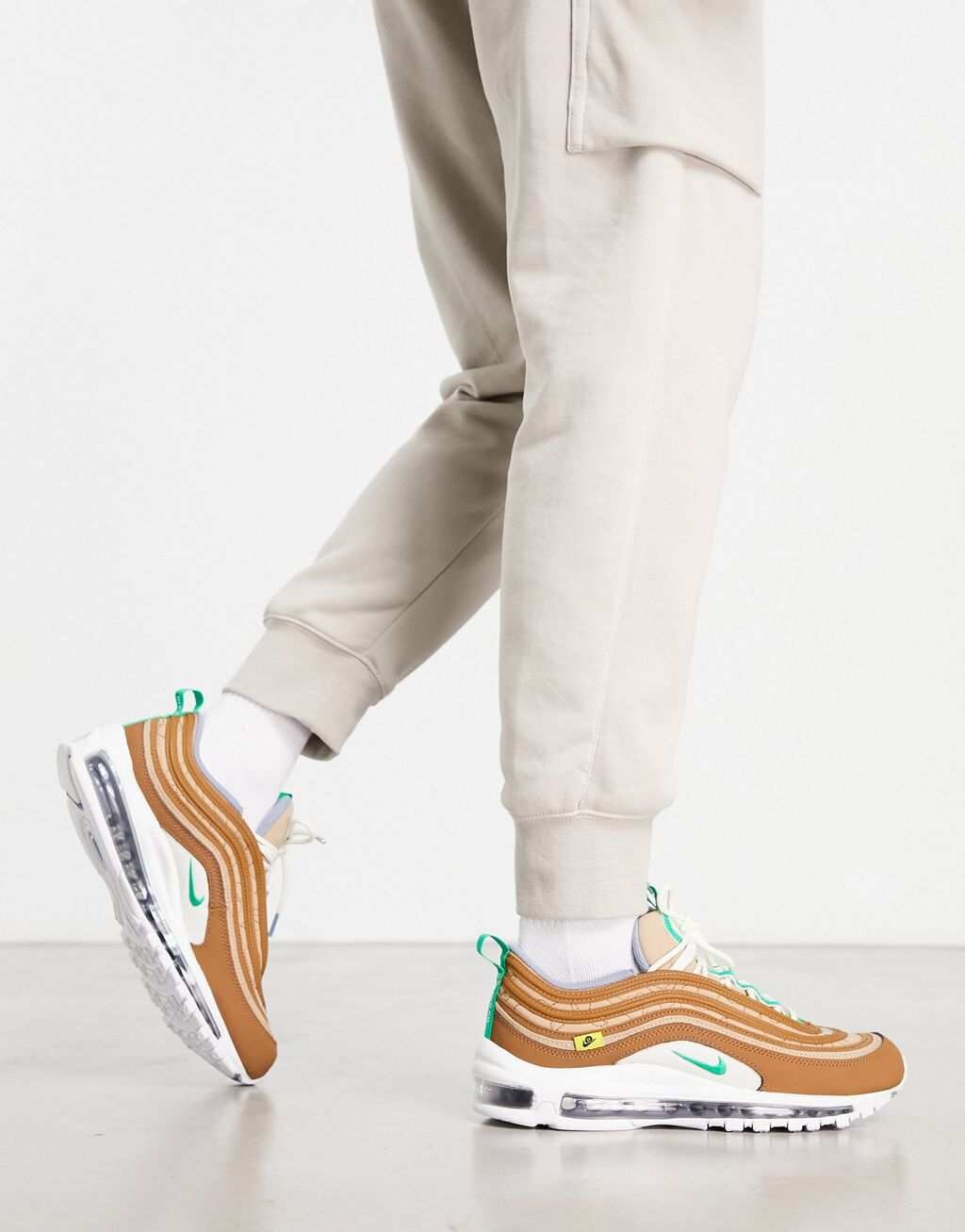 

Коричневые кроссовки Nike Air Max 97, Коричневый