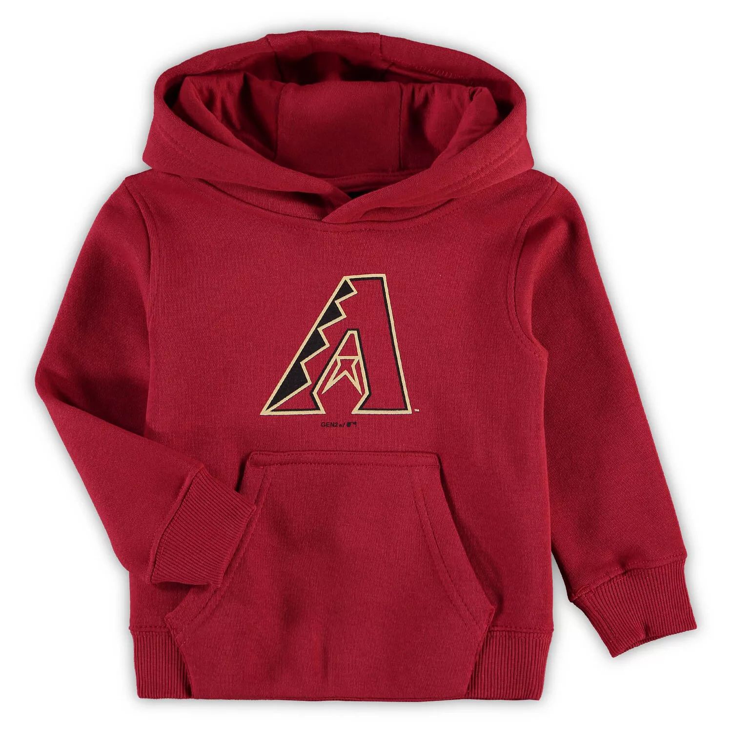 

Красный флисовый пуловер с капюшоном и логотипом Toddler Arizona Diamondbacks Primary Team Outerstuff