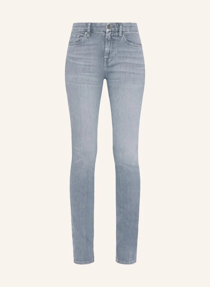 

Джинсы kimmie straight прямого кроя 7 For All Mankind, серый