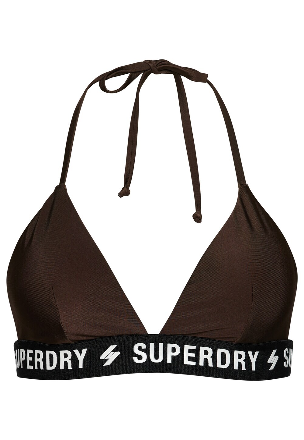 

Треугольный топ бикини Superdry, шоколад