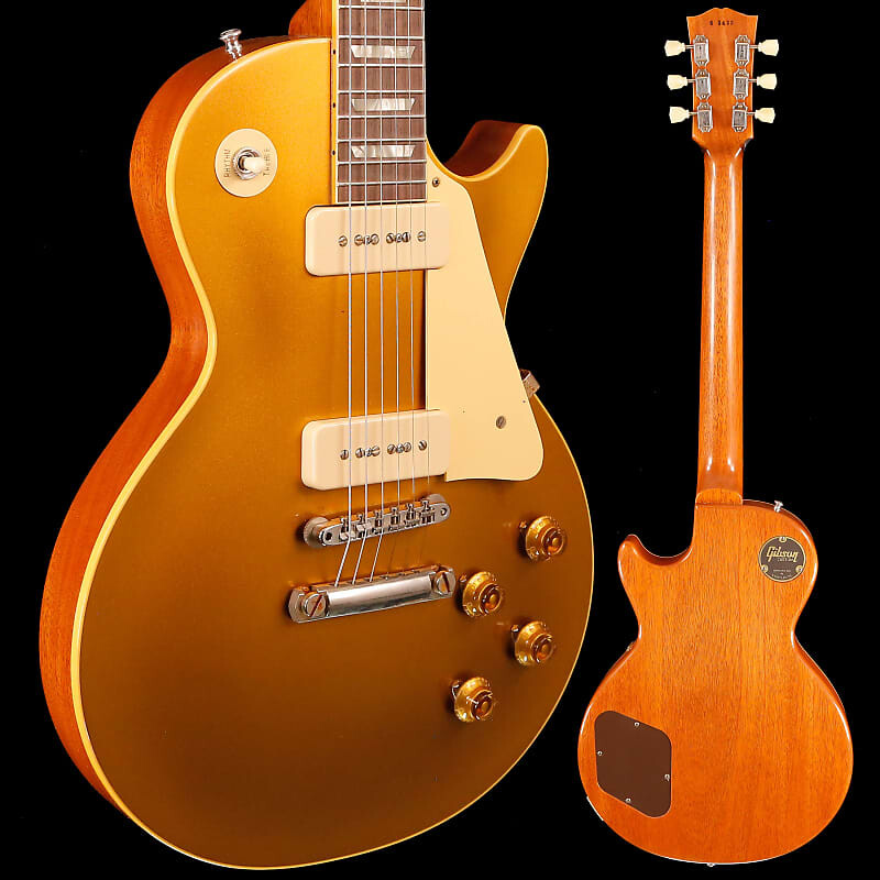 

Электрогитара Gibson 1956 Les Paul Goldtop Reissue VOS, Nickel Hw, Double Gold 8lbs 11.8oz