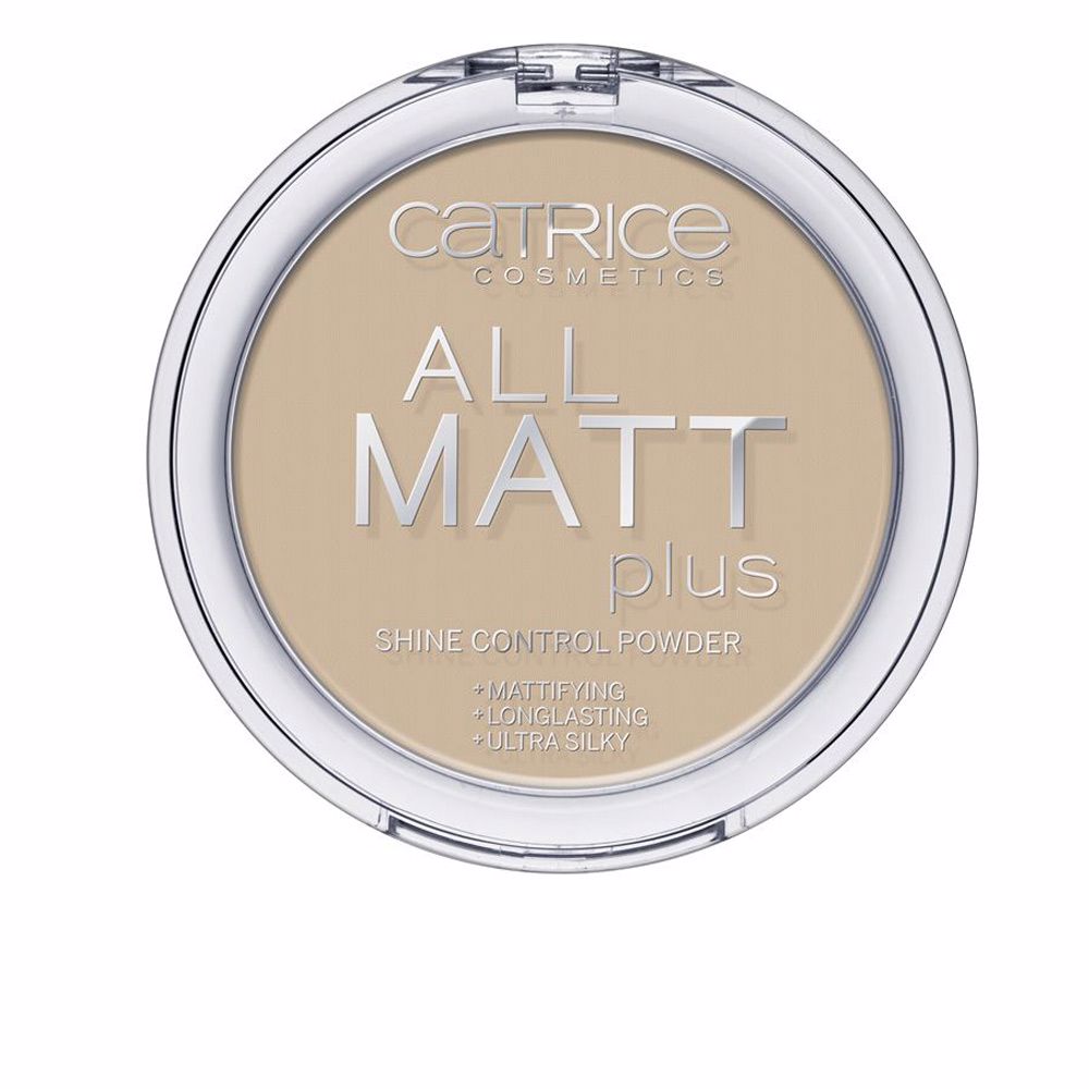 Пудра All matt plus shine control powder Catrice, 10 г, 030-warm beige основа под макияж shine control