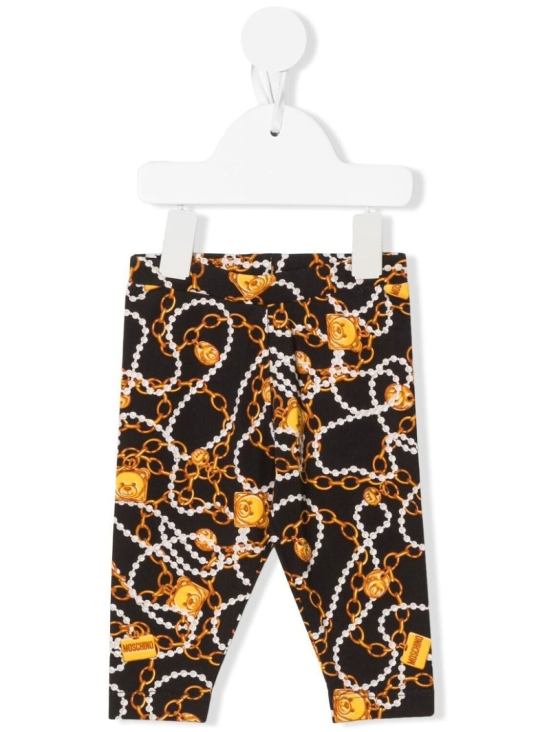 

Легинсы с принтом Moschino Kids, черный