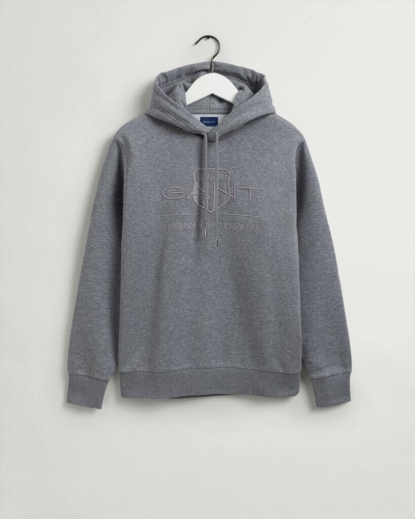 

Толстовка Gant, серый меланж