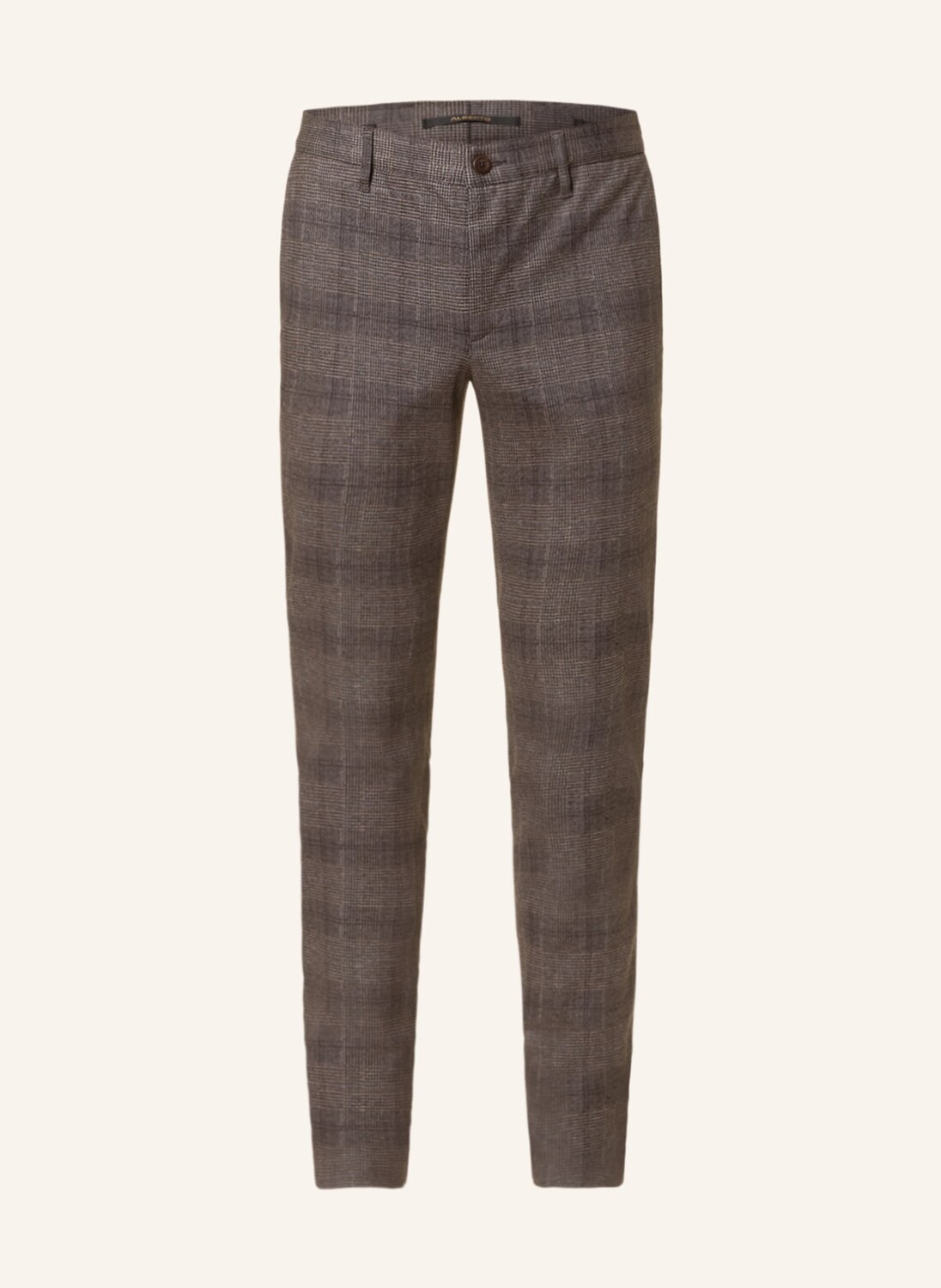 

Брюки чино ALBERTO ROB Slim Fit, темно-коричневый
