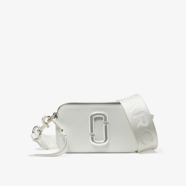 

Кожаная сумка через плечо Snapshot Marc Jacobs, белый