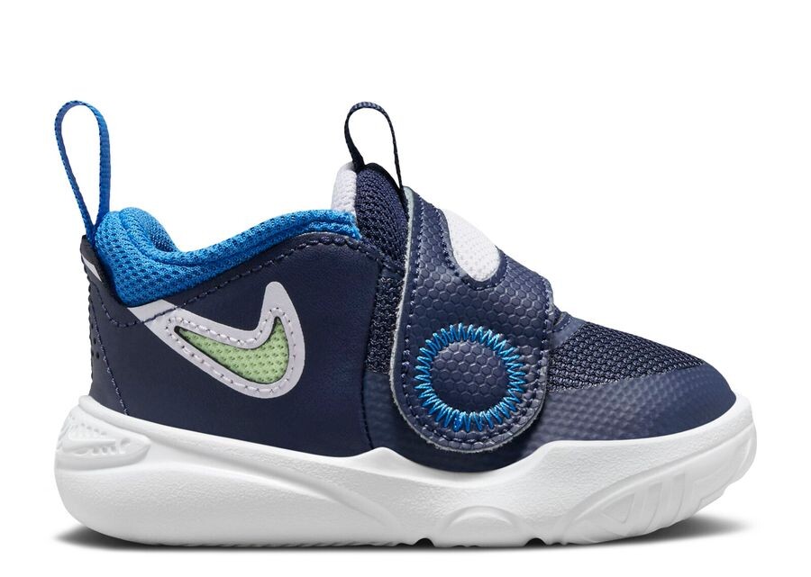 

Кроссовки Nike Team Hustle D11 Td 'Midnight Navy Barely Volt', синий