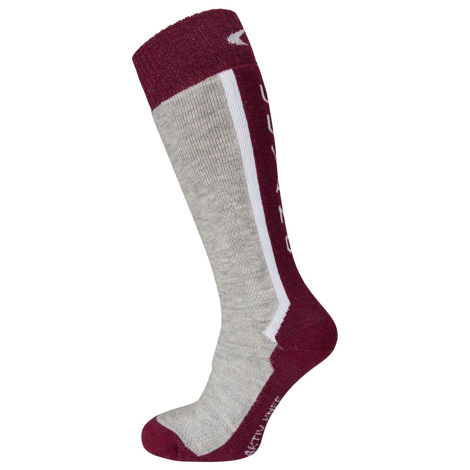 

Лыжные носки Ulvang Aktiv Knee, цвет Fig/Grey Melange