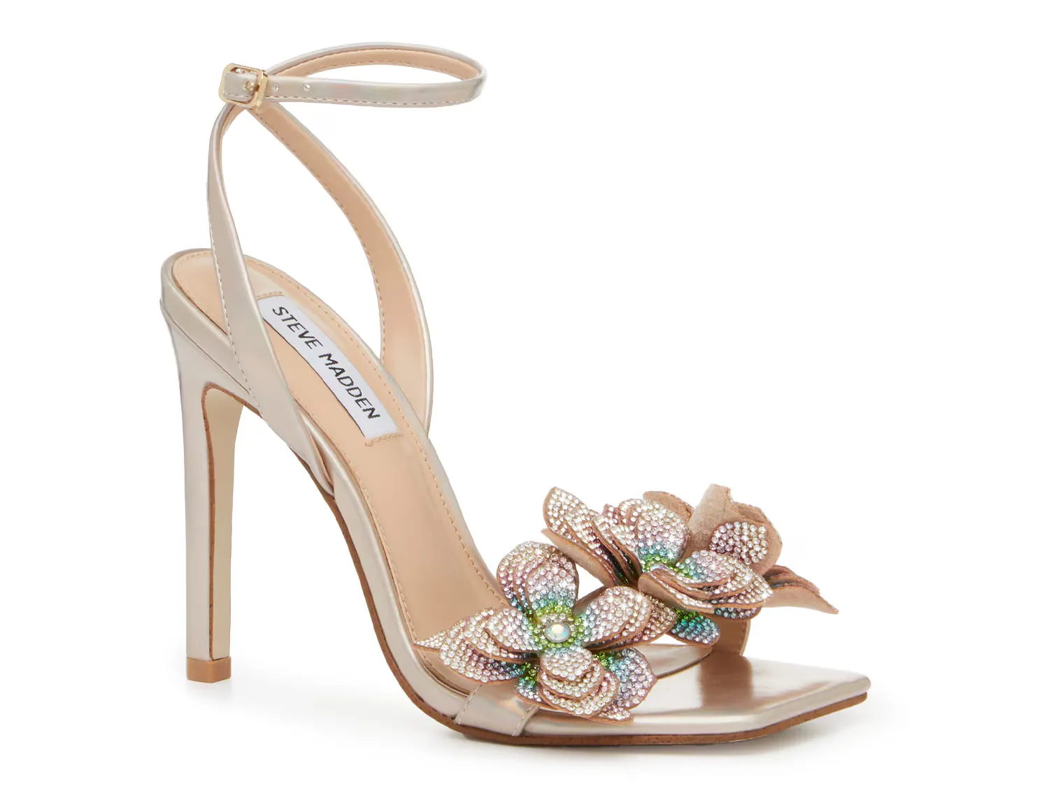 

Сандалии Ulyana Sandal Steve Madden, цвет rosegold_rainbowiridescent