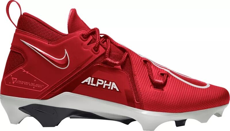 

Мужские футбольные бутсы Nike Alpha Menace Pro 3 Mid Mid, красный