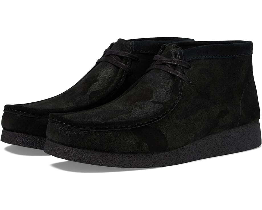 

Ботинки Clarks Wallabee Evo Boot, цвет Black Interest