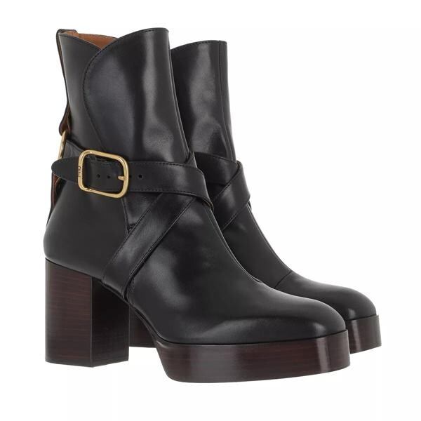 

Сапоги izzie boots nappa leather Chloé, черный