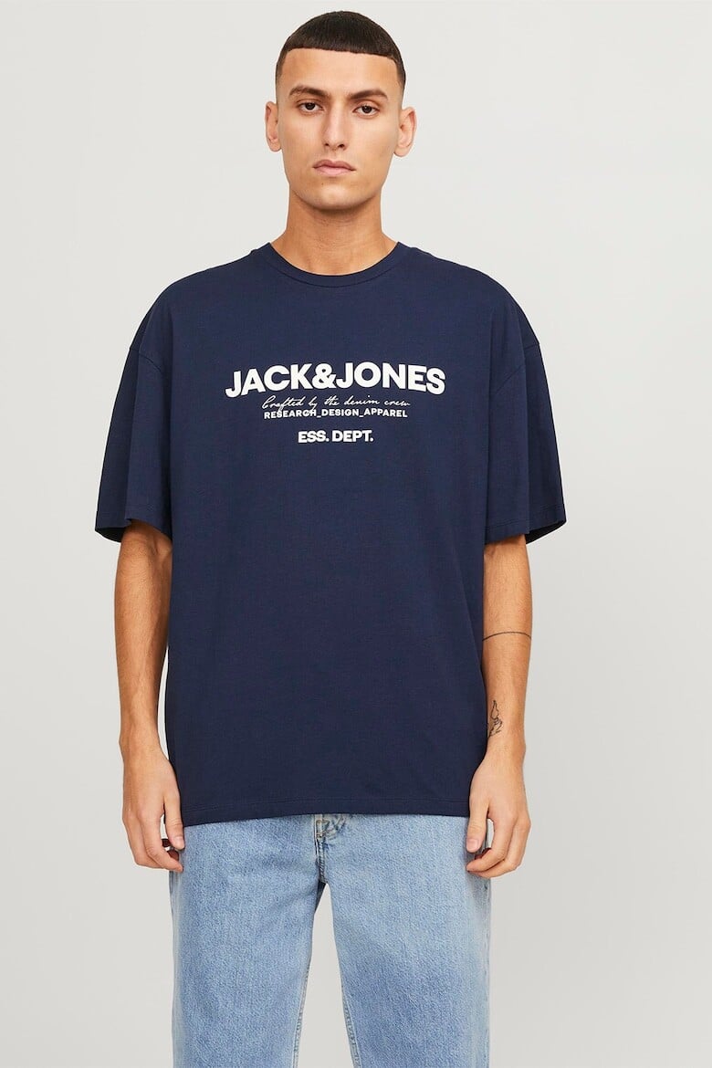 цена Футболка с логотипом Jack & Jones, белый