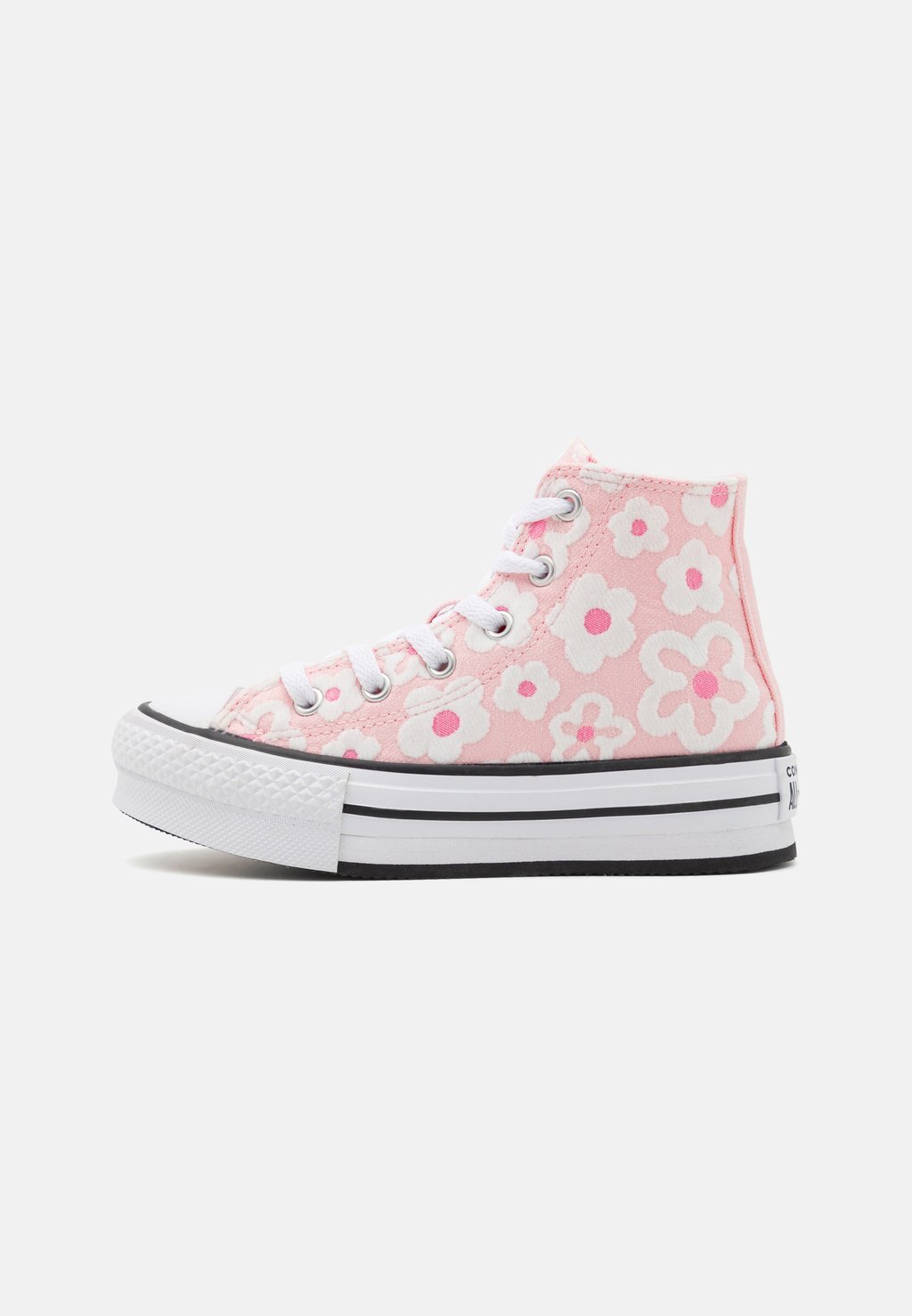 

Высокие кроссовки Chuck Taylor All Star Lift Converse, цвет donut glaze/oops pink/white