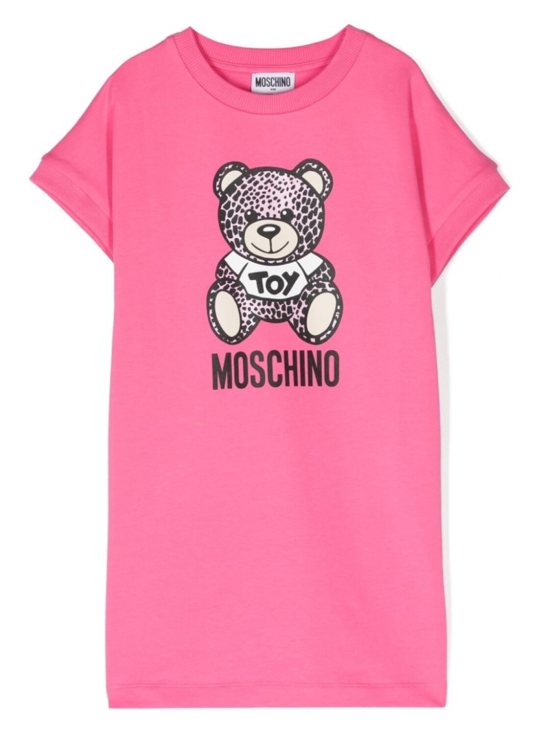 

Moschino Kids платье с принтом Teddy Bear, розовый