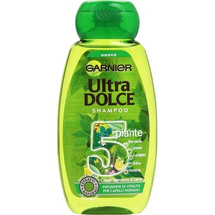 

Ultra Dolce 5 Plants Infusion Of Vitality Шампунь для нормальных волос 250мл, Garnier