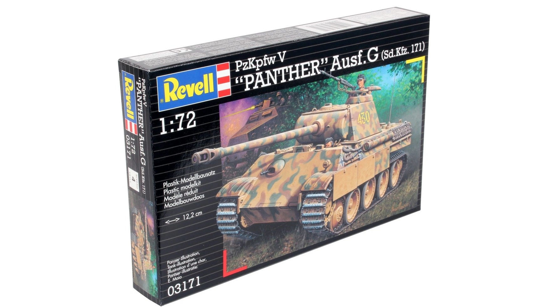 Revell PzKpfw V Panther AusfG конструктор cobi 298 pcs hc wwii 2713 panzer v panther ausf g
