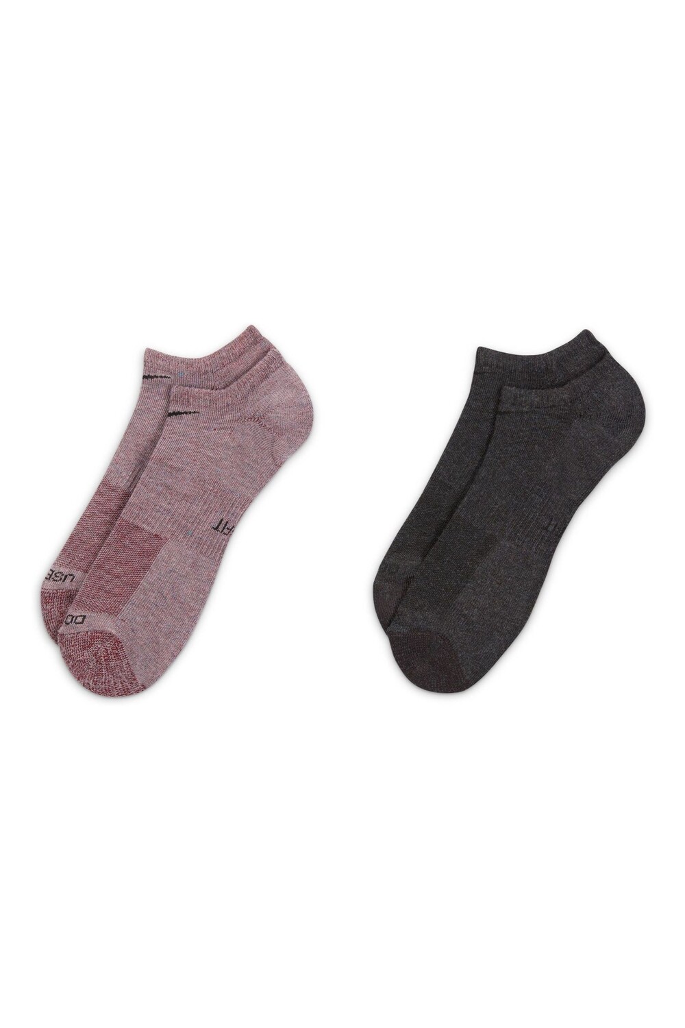 

Комплект из 2 пар мягких носков Everyday Plus Nike, серый