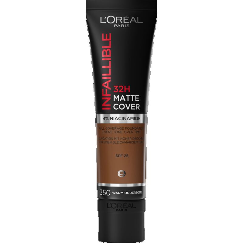 

Infaillible 32H Matte Cover 350 Теплый подтон L’Oréal Paris, 30 ml