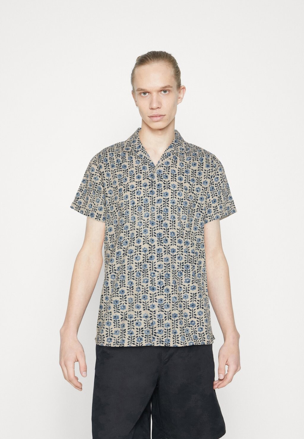 Рубашка JPRBLULANDON PRINT RESORT Jack & Jones, белый