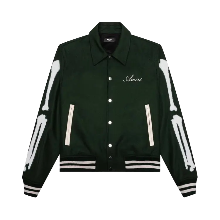 

Куртка Amiri Bones 'Rain Forest', зеленый