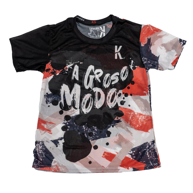 

#BROCHAZO ФУТБОЛКА ДЛЯ БЕГА ЖЕНСКАЯ - Kamuabu Multicolor 90гр