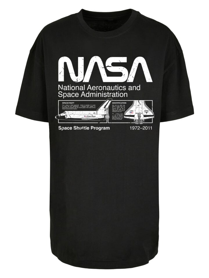 

Футболка F4NT4STIC Oversized Boyfriend Tee Classic Space Shuttle, черный