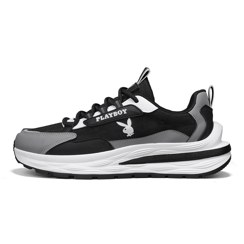 

Кроссовки мужские Lifestyle Shoes Men Low-Top Playboy, белый/синий