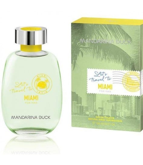 Туалетная вода, 100 мл Mandarina Duck, Let's Travel To Miami For Man туалетная вода mandarina duck let s travel to miami for women 100 мл